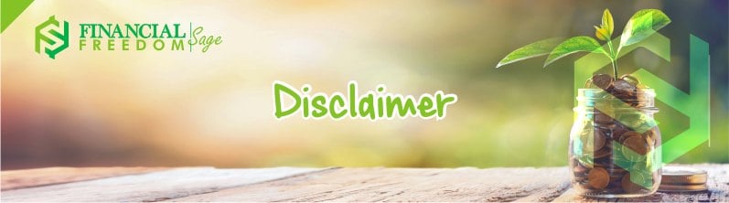 Financial Freedom Sage Disclaimer